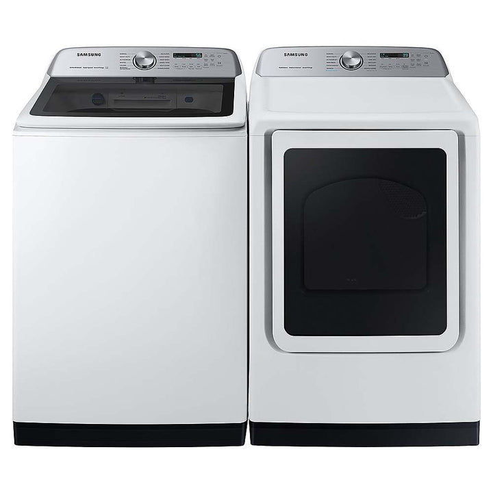 Samsung - 5.4 Cu. Ft. High-Efficiency Smart Top Load Washer with ActiveWave Agitator - White_2