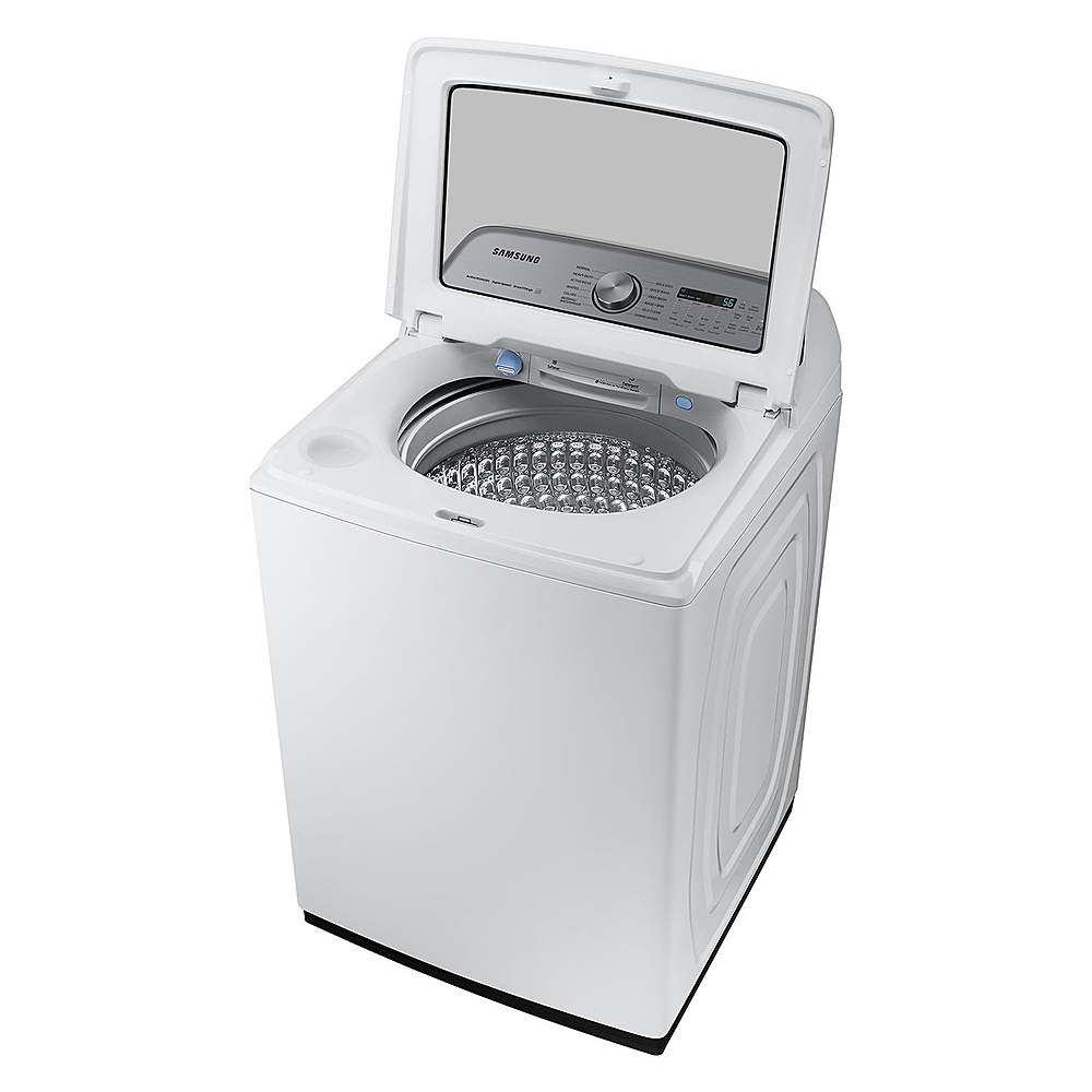 Samsung - 5.5 Cu. Ft. High-Efficiency Smart Top Load Washer with Super Speed Wash - White_9
