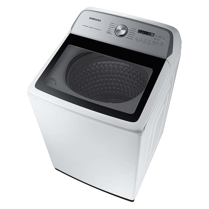 Samsung - 5.5 Cu. Ft. High-Efficiency Smart Top Load Washer with Super Speed Wash - White_8
