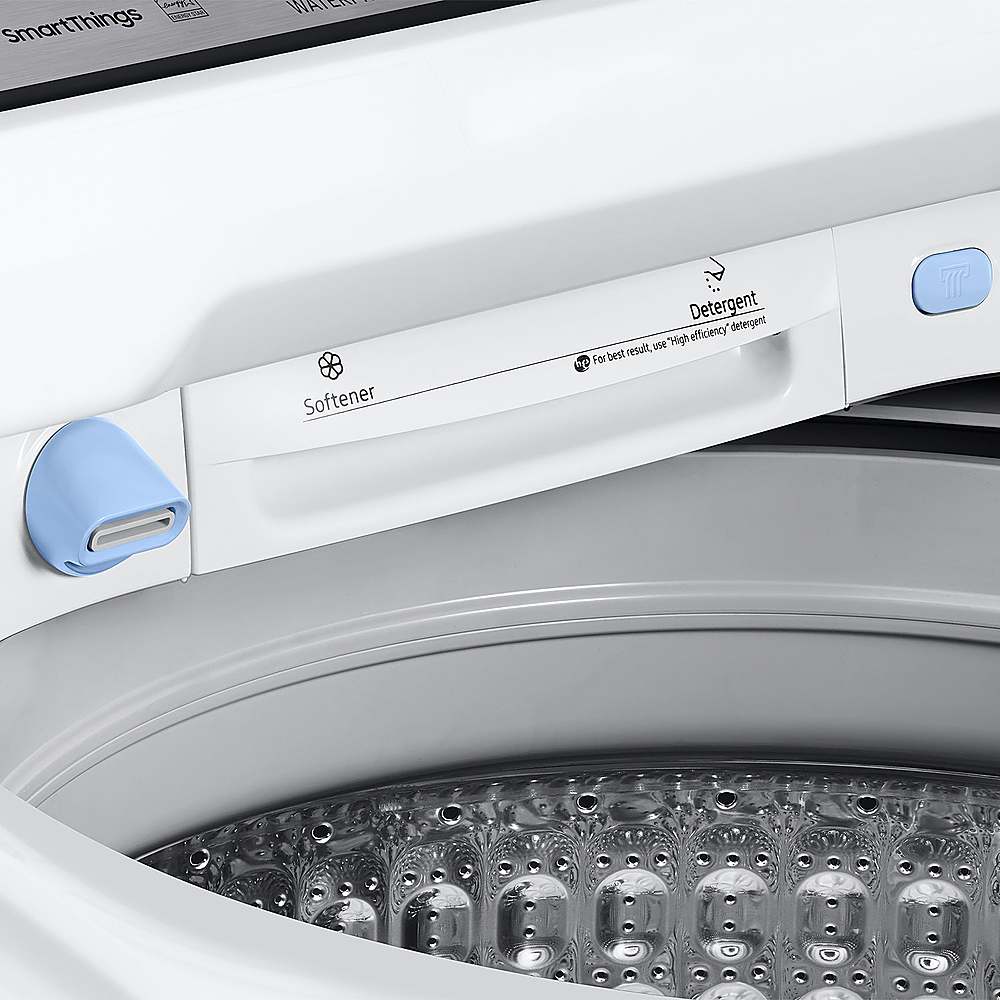 Samsung - 5.5 Cu. Ft. High-Efficiency Smart Top Load Washer with Super Speed Wash - White_5