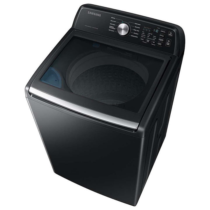 Samsung - 4.7 Cu. Ft. High-Efficiency Smart Top Load Washer with Active WaterJet - Black_6
