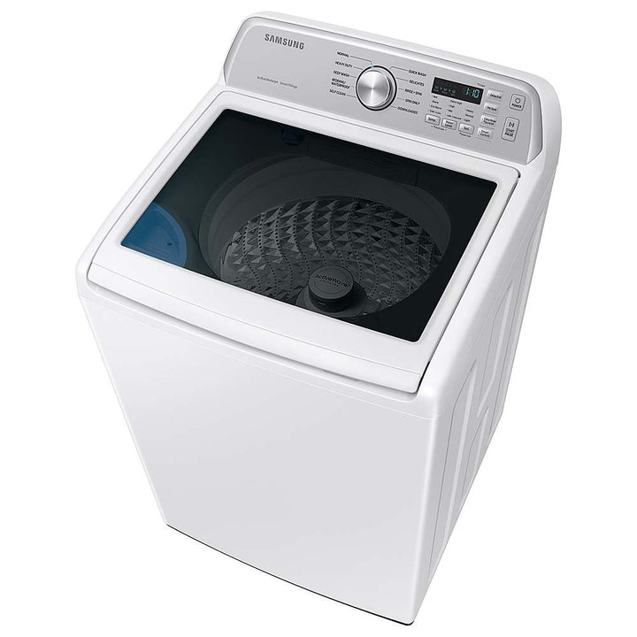 Samsung - 4.6 Cu. Ft. High-Efficiency Smart Top Load Washer with ActiveWave Agitator - White_7