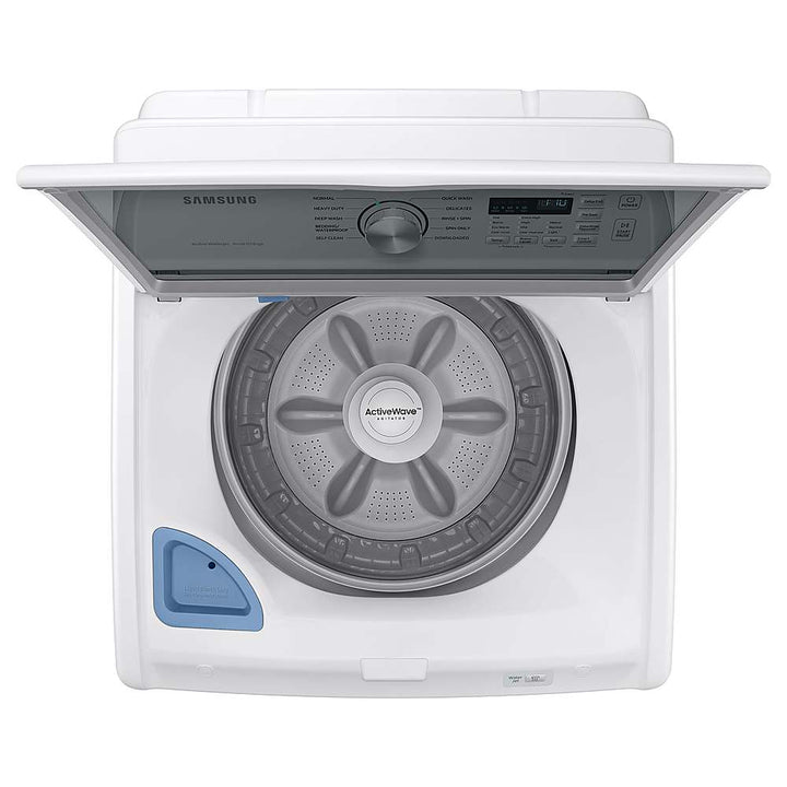 Samsung - 4.6 Cu. Ft. High-Efficiency Smart Top Load Washer with ActiveWave Agitator - White_6