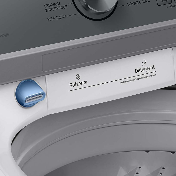 Samsung - 4.6 Cu. Ft. High-Efficiency Smart Top Load Washer with ActiveWave Agitator - White_5