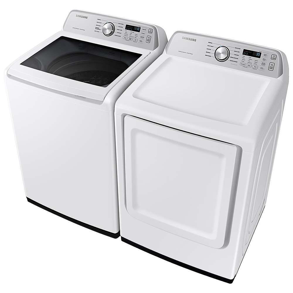 Samsung - 4.7 Cu. Ft. High-Efficiency Smart Top Load Washer with Active WaterJet - White_1