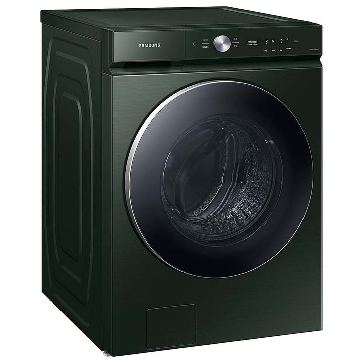 Samsung - BESPOKE 5.3 Cu. Ft. High-Efficiency Stackable Smart Front Load Washer with Steam and AI OptiWash - Forest Green_6