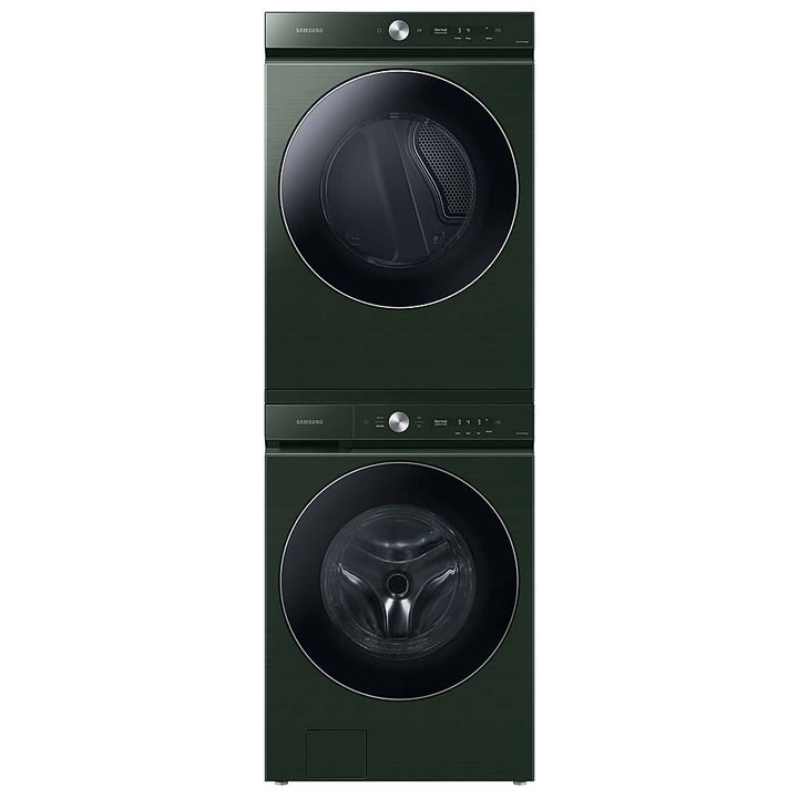 Samsung - BESPOKE 5.3 Cu. Ft. High-Efficiency Stackable Smart Front Load Washer with Steam and AI OptiWash - Forest Green_3