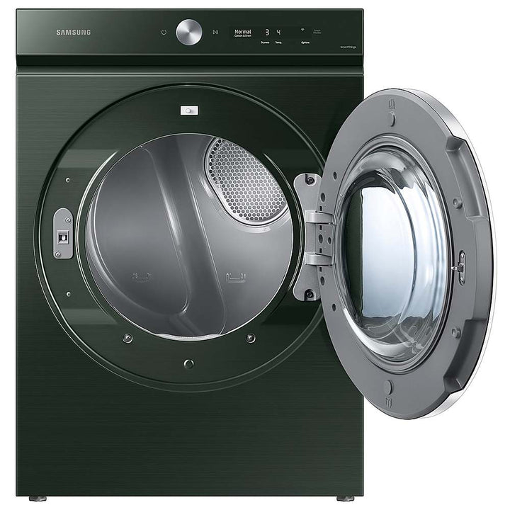 Samsung - BESPOKE 7.6 Cu. Ft. Stackable Smart Gas Dryer with Steam and AI Optimal Dry - Forest Green_7