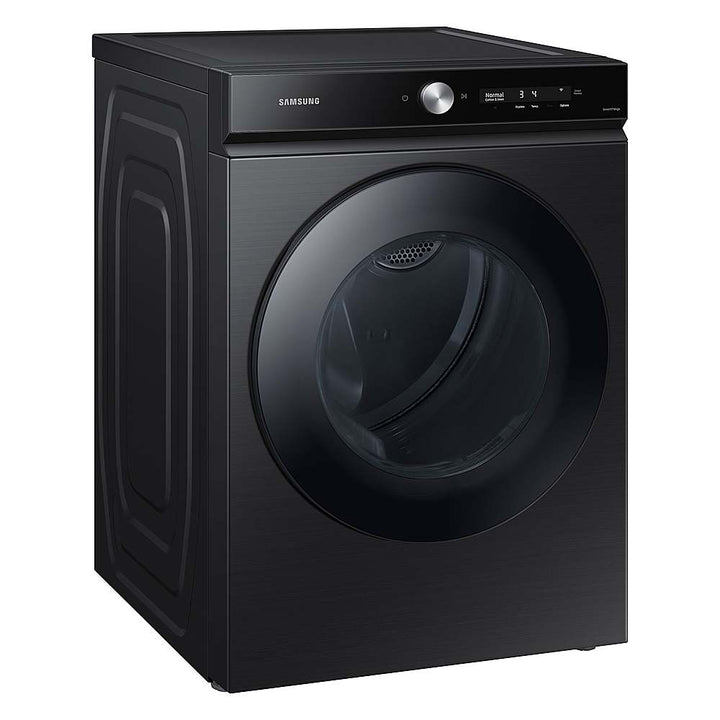 Samsung - BESPOKE 7.6 Cu. Ft. Stackable Smart Gas Dryer with Steam and Super Speed Dry - Brushed Black_14