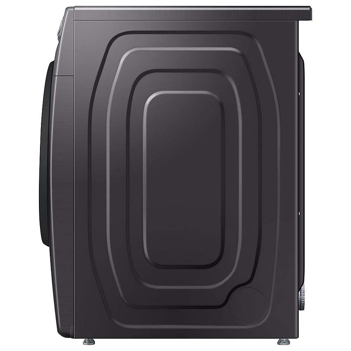 Samsung - 7.5 Cu. Ft. Stackable Smart Electric Dryer with Sensor Dry - Brushed Black_3