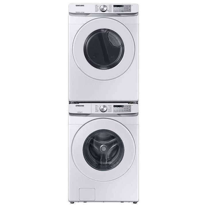 Samsung - 5.1 Cu. Ft. High-Efficiency Stackable Smart Front Load Washer with Vibration Reduction Technology+ - White_10