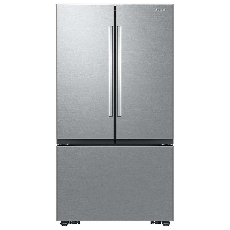 Samsung - 32 cu. ft. 3-Door French Door Smart Refrigerator with Dual Auto Ice Maker - Stainless Steel_0