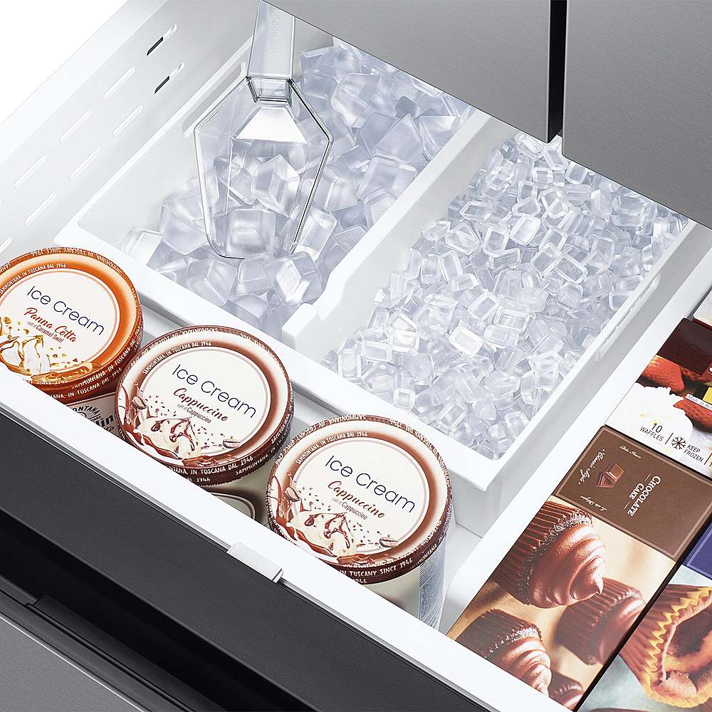 Samsung - 32 cu. ft. 3-Door French Door Smart Refrigerator with Dual Auto Ice Maker - Stainless Steel_1