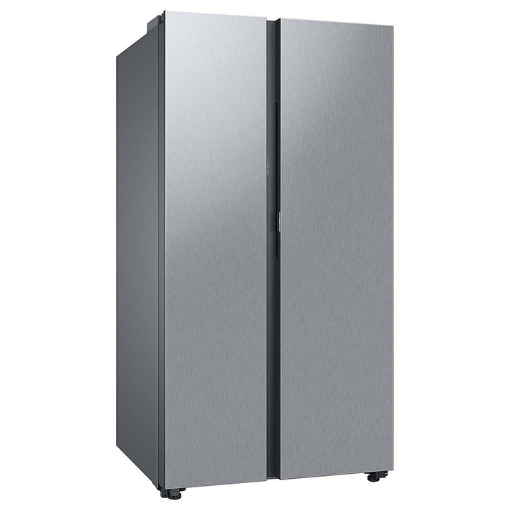 Samsung - BESPOKE Side-by-Side Smart Refrigerator with Beverage Center - Stainless Steel_7