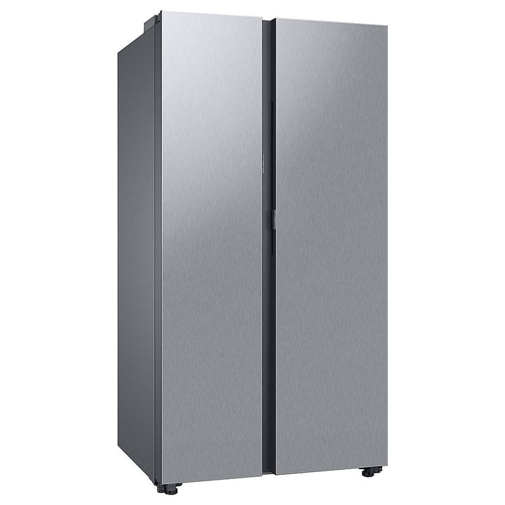 Samsung - BESPOKE Side-by-Side Counter Depth Smart Refrigerator with Beverage Center - Stainless Steel_8