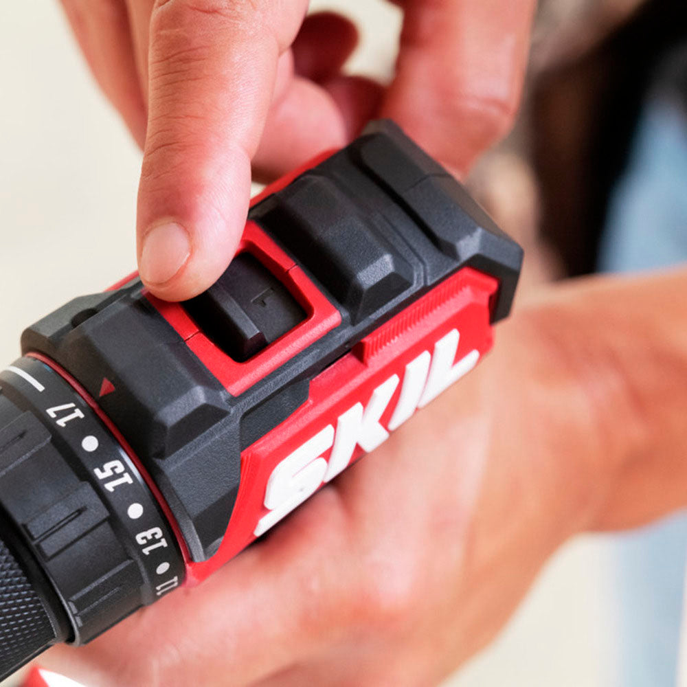 SKIL PWR CORE 20™ Brushless 20V 1/2 IN. Compact Drill Driver Kit - Black/Red_2