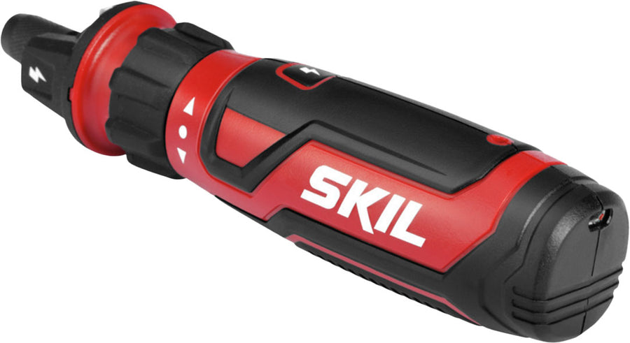 SKIL Rechargeable 4V  Screwdriver with Circuit Sensor™ Technology - red/black_0