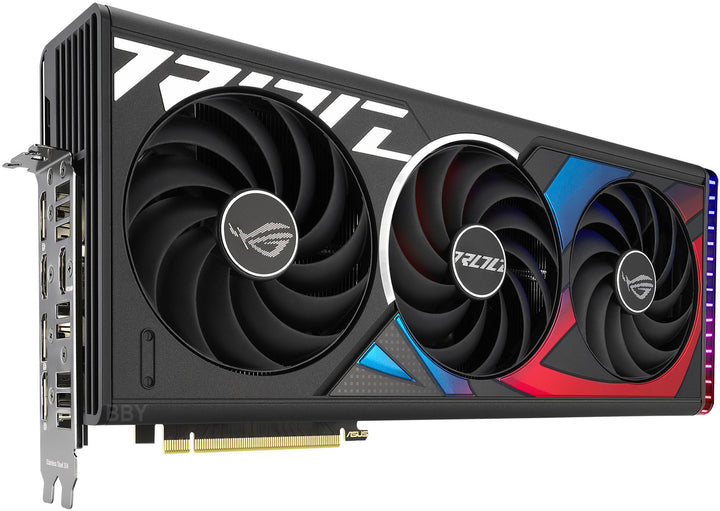 ASUS -  ROG Strix NVIDIA GeForce RTX 4070 Ti SUPER Overclocked 16GB GDDR6X PCI Express 4.0 Graphics Card - Black_6