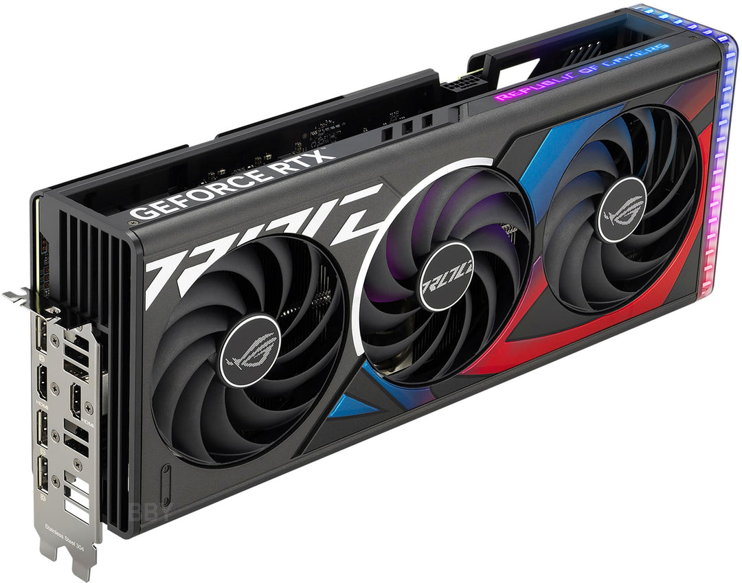 ASUS -  ROG Strix NVIDIA GeForce RTX 4070 Ti SUPER Overclocked 16GB GDDR6X PCI Express 4.0 Graphics Card - Black_4