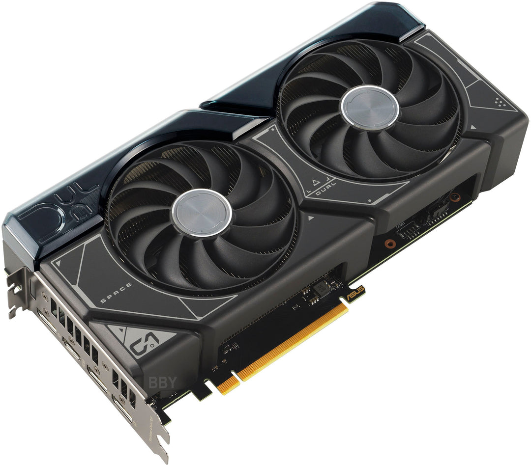 ASUS - Dual NVIDIA GeForce RTX 4070 SUPER Overclock 12GB GDDR6X PCI Express 4.0 Graphics Card - Black_4