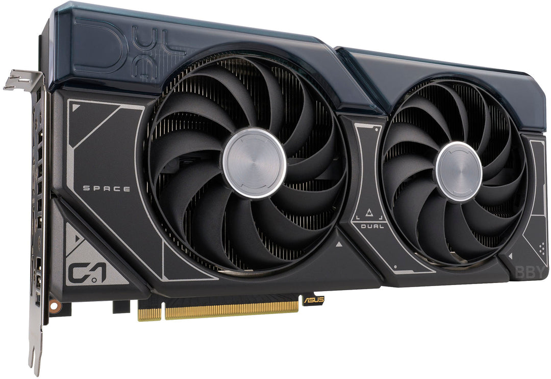 ASUS - Dual NVIDIA GeForce RTX 4070 SUPER Overclock 12GB GDDR6X PCI Express 4.0 Graphics Card - Black_1