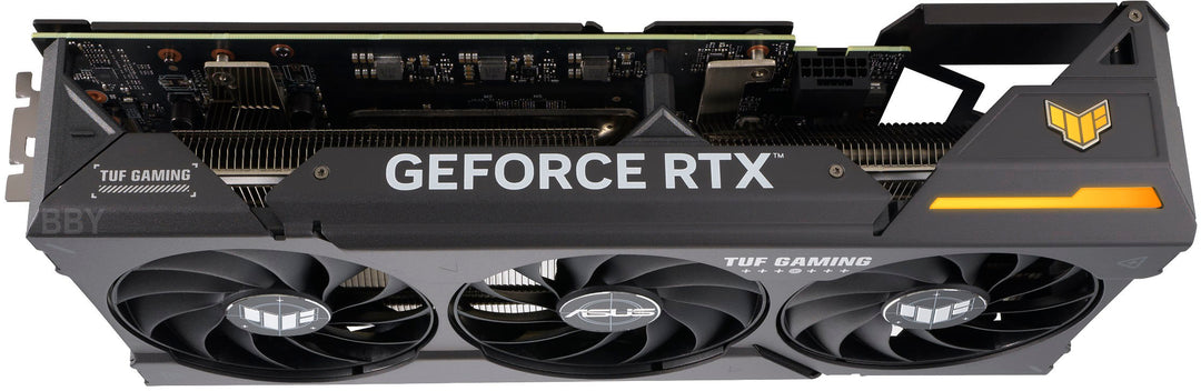 ASUS - TUF Gaming NVIDIA GeForce RTX 4070 SUPER Overclock 12GB GDDR6X PCI Express 4.0 Graphics Card - Black_4