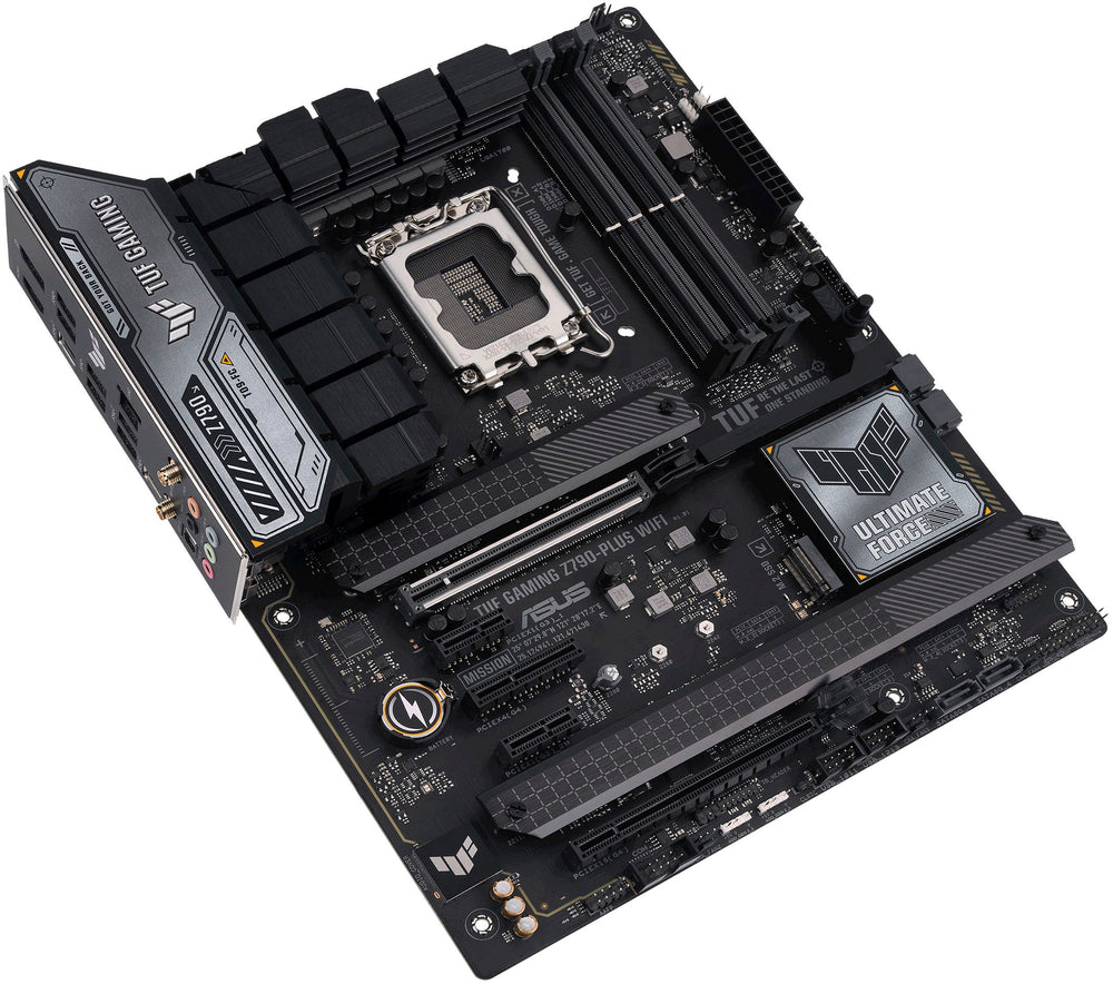 ASUS - TUF GAMING Z790-PLUS WIFI (Socket LGA 1700) USB 3.2 Intel ATX Gaming Motherboard - Black_1