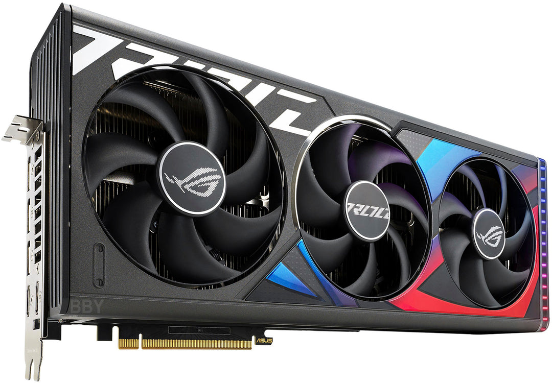 ASUS -  ROG Strix NVIDIA GeForce RTX 4080 SUPER Overclocked 16GB GDDR6X PCI Express 4.0 Strix Graphics Card - Black_6