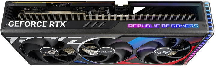ASUS -  ROG Strix NVIDIA GeForce RTX 4080 SUPER Overclocked 16GB GDDR6X PCI Express 4.0 Strix Graphics Card - Black_4