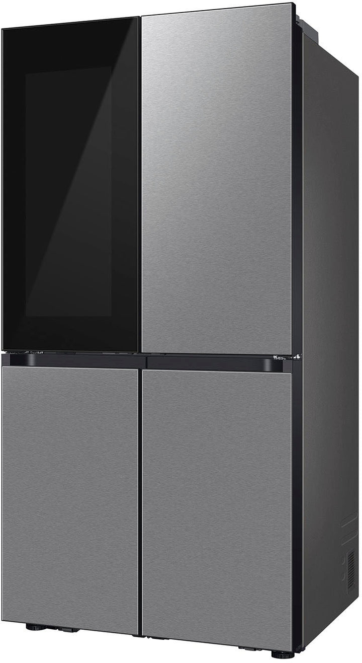 Samsung - Bespoke 29 Cu. Ft. 4-Door Flex French Door Refrigerator with Beverage Zone and Auto Open Door - Stainless Steel_4