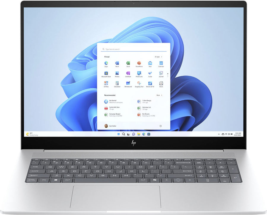 HP - Envy 17.3" Full HD Touch-Screen Laptop - Intel Core Ultra 7 - 16GB Memory - 1TB SSD - Glacier Silver_0