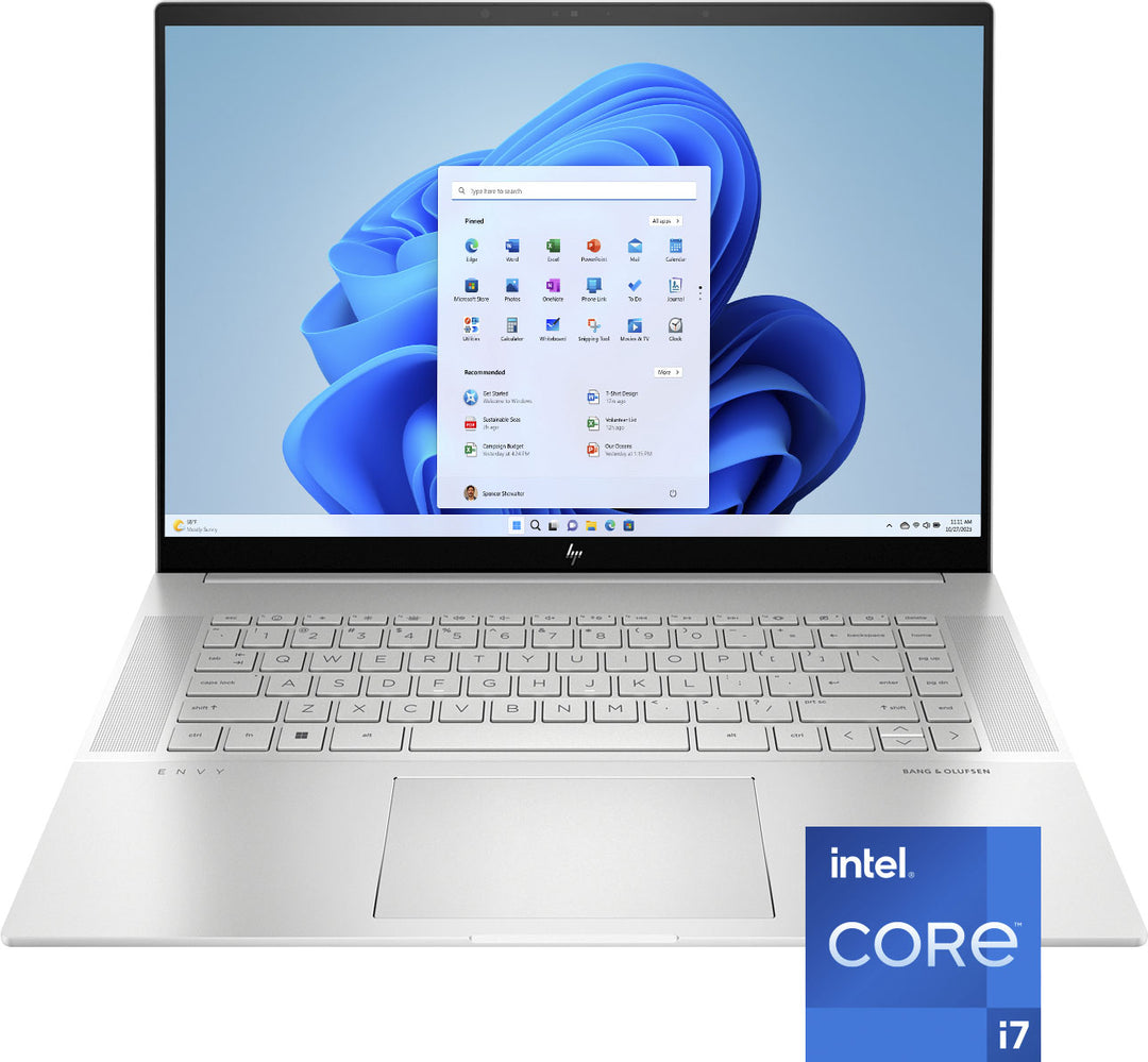 HP - Envy 16" Wide Ultra XGA Touch-Screen Laptop - Intel Core i7 - 16GB Memory - 1TB SSD - Natural Silver_9
