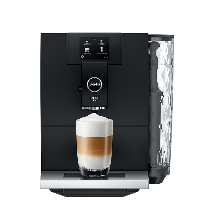 Jura - ENA 8 Touchscreen Automatic Coffee Machine with 15 Coffee Specialty Drinks - Full Metropolitan Black_5