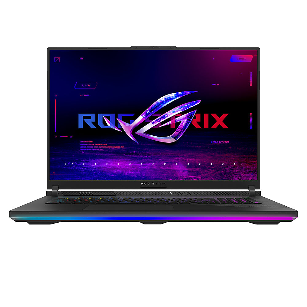 ASUS - ROG Strix SCAR 18” 240Hz Gaming Laptop QHD – Intel 14th Gen Core i9 with 32GB Memory – NVIDIA GeForce RTX 4080 – 1TB SSD - Off Black_6
