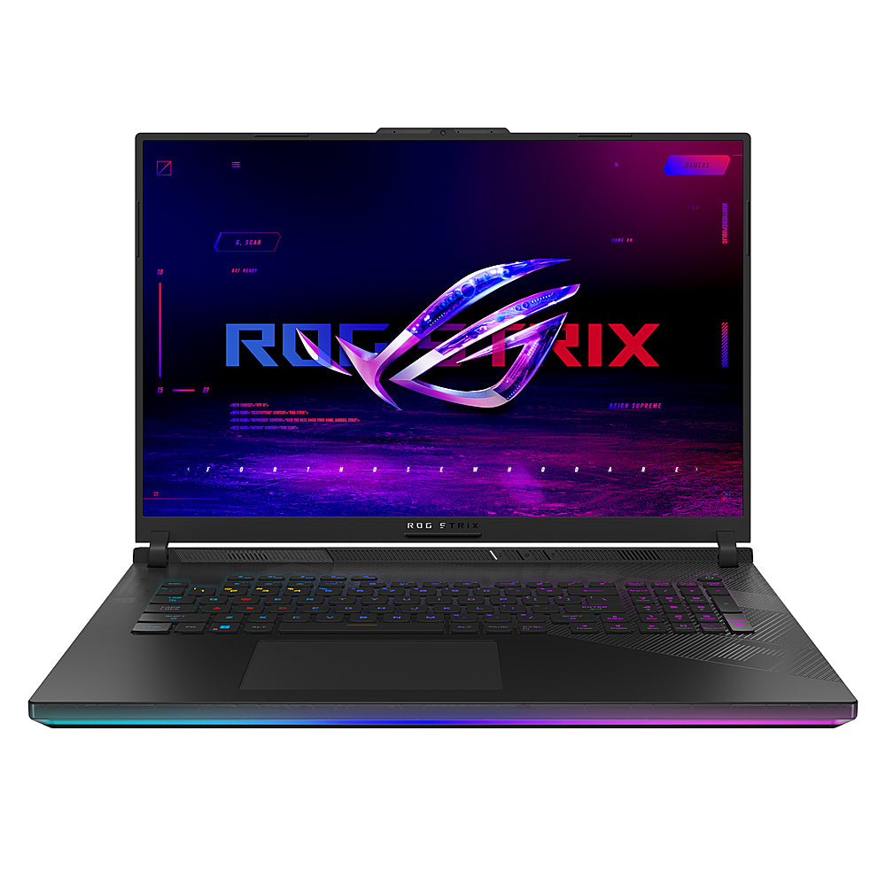 ASUS - ROG Strix SCAR 18” 240Hz Gaming Laptop QHD – Intel 14th Gen Core i9 with 32GB Memory – NVIDIA GeForce RTX 4080 – 1TB SSD - Off Black_5