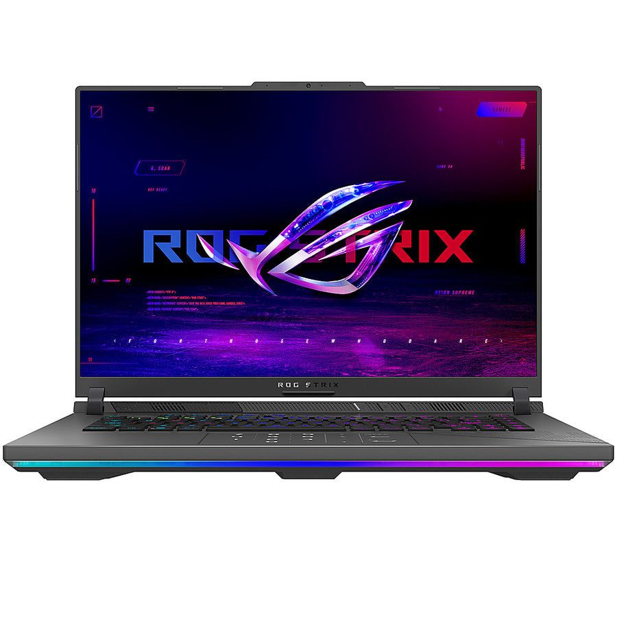 ASUS ROG Strix SCAR 16 (2024) 16” Nebula HDR Gaming Laptop- Intel Core i9-14900HX- 32GB Memory- Nvdia RTX 4080- 1TB SSD - Off Black_0
