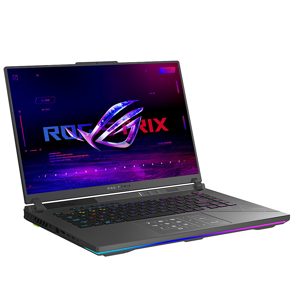 ASUS ROG Strix G16 (2024) 16” QHD Gaming Laptop - Intel Core i9-14900HX - 32GB Memory-  GeForce RTX 4070 - 1TB SSD - Eclipse Gray_2