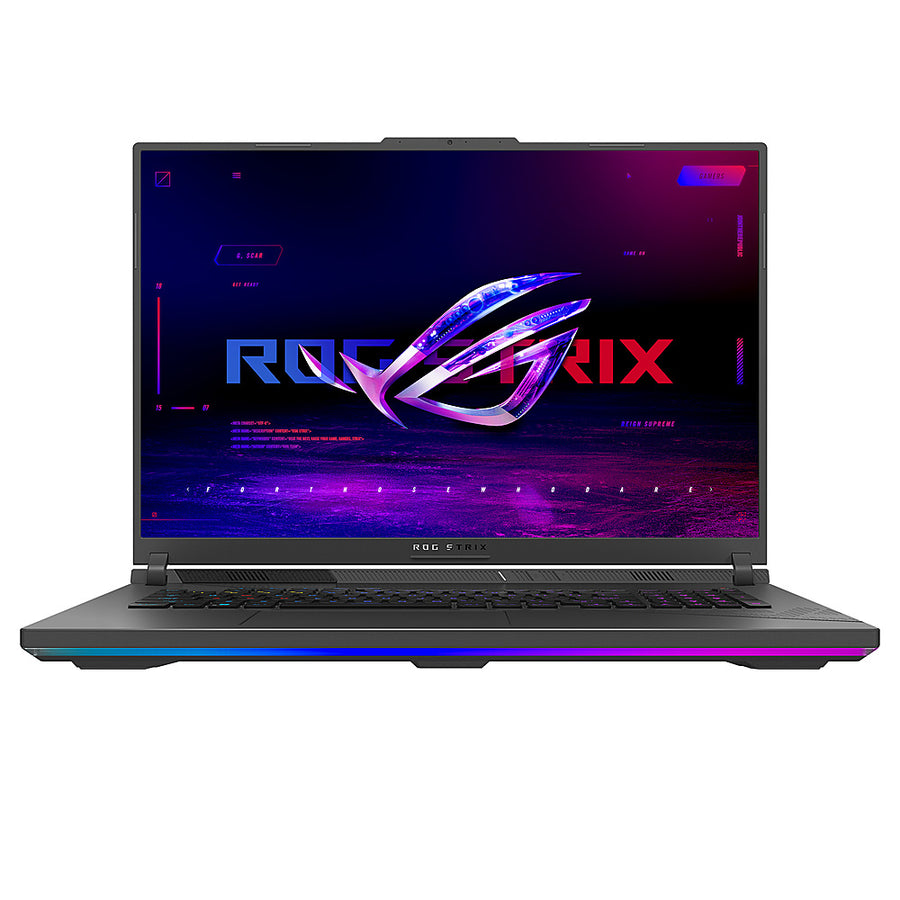 ASUS ROG Strix G18 (2024) 18” Nebula UHD Gaming Laptop - Intel Core i9-14900HX - 32GB Memory-  Nivida RTX 4070 - 1TB SSD - Eclipse Gray_0