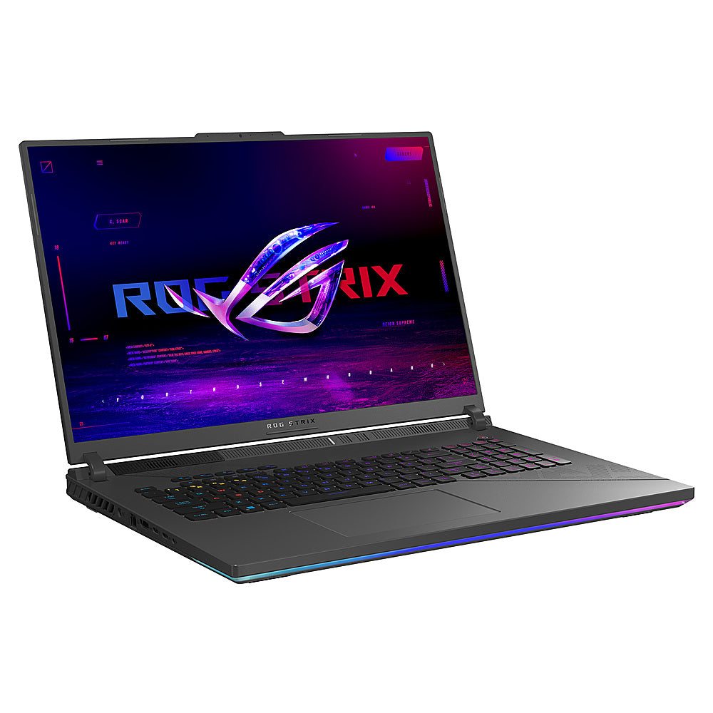 ASUS ROG Strix G18 (2024) 18” Nebula UHD Gaming Laptop - Intel Core i9-14900HX - 32GB Memory-  Nivida RTX 4070 - 1TB SSD - Eclipse Gray_2