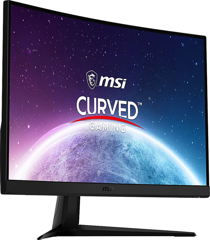 MSI - G27C4 E3 27" Rapid VA Curved FHD Gaming Monitor  (DisplayPort, HDMI,USB) - Black_1
