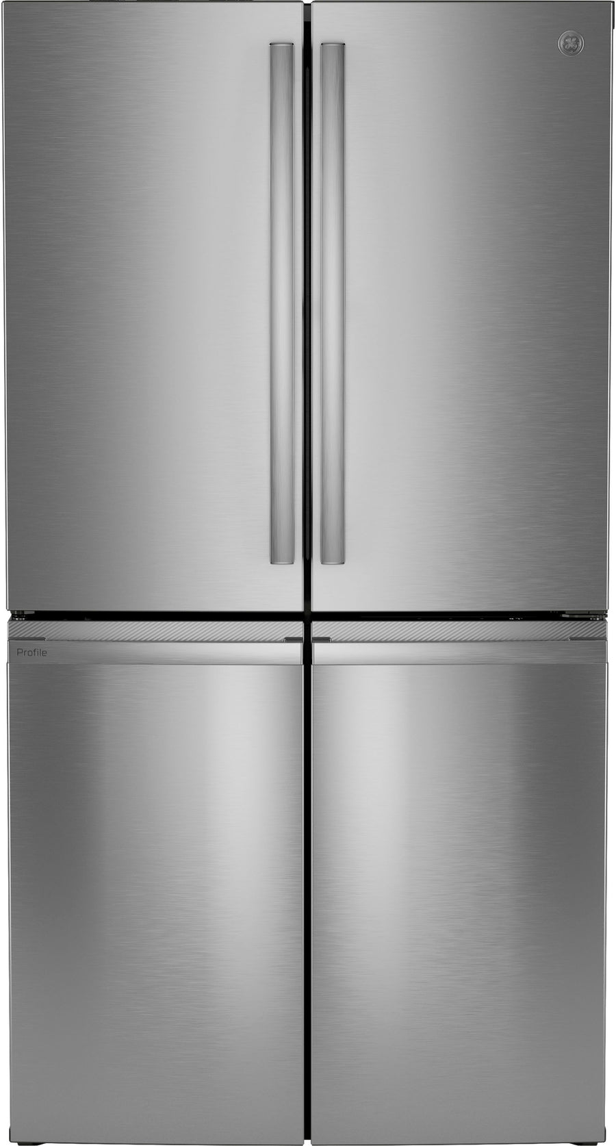 GE Profile - 28 Cu. Ft. 4-Door French Door Smart Refrigerator with Fully Convertible Temperature Zone - Stainless Steel_0