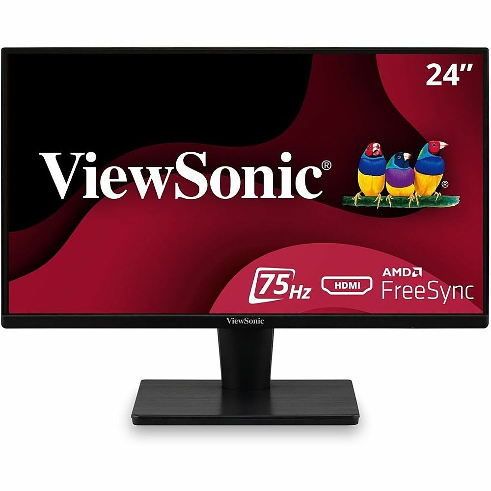 ViewSonic - VS2447M 24" LCD FHD AMD FreeSync Monitor (HDMI, VGA) - Black_0