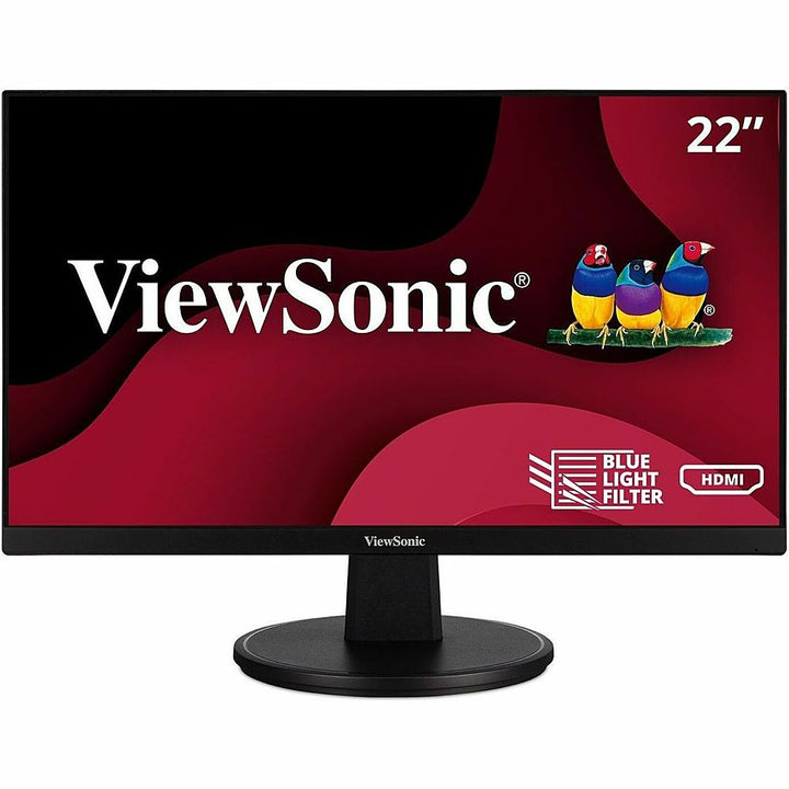 ViewSonic - VS2247-MH 22" LCD FHD Adaptive Sync Monitor (HDMI, VGA) - Black_0