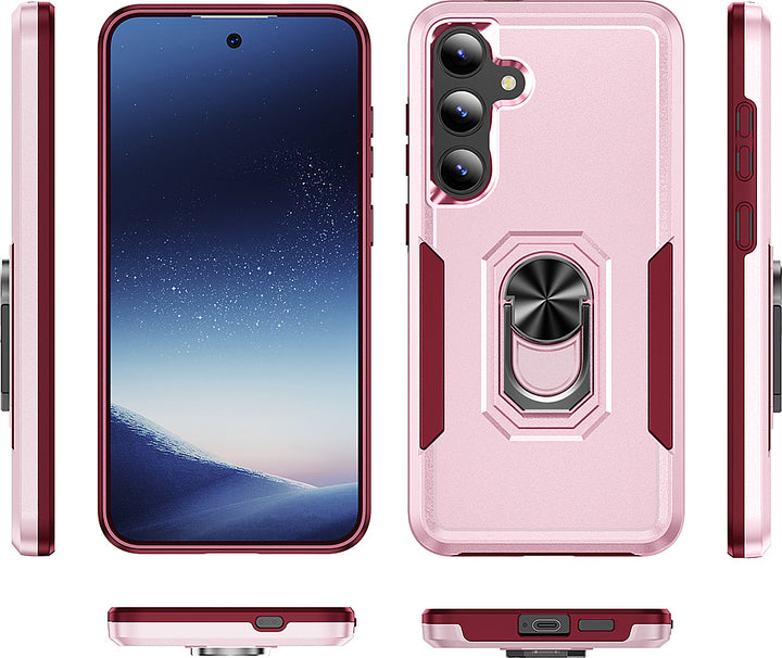 SaharaCase - ArmorPro Kickstand Case for Samsung Galaxy S24+ - Wild Pink_6