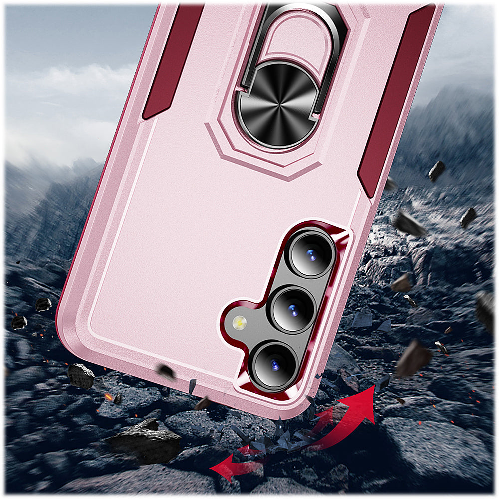 SaharaCase - ArmorPro Kickstand Case for Samsung Galaxy S24+ - Wild Pink_3