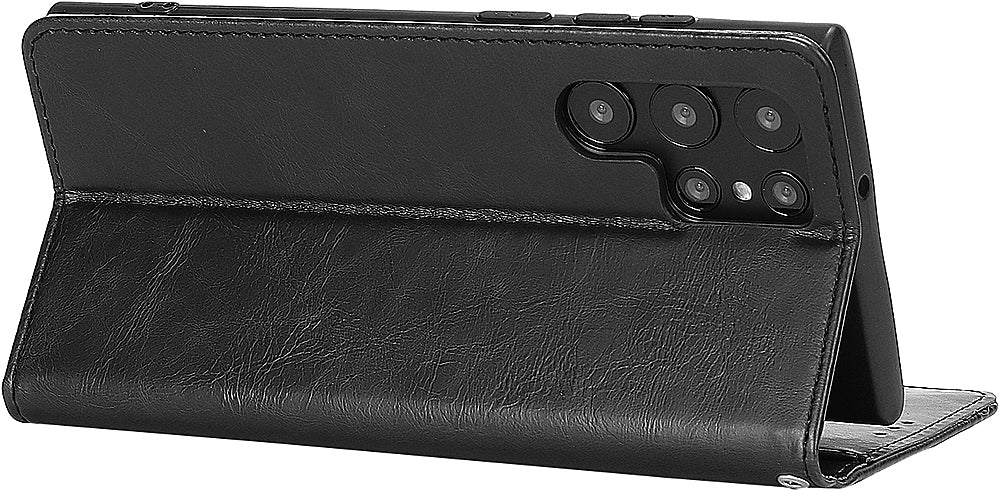 SaharaCase - Folio Wallet Case for Samsung Galaxy S24 Ultra - Black_5