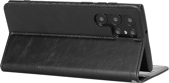 SaharaCase - Folio Wallet Case for Samsung Galaxy S24 Ultra - Black_5