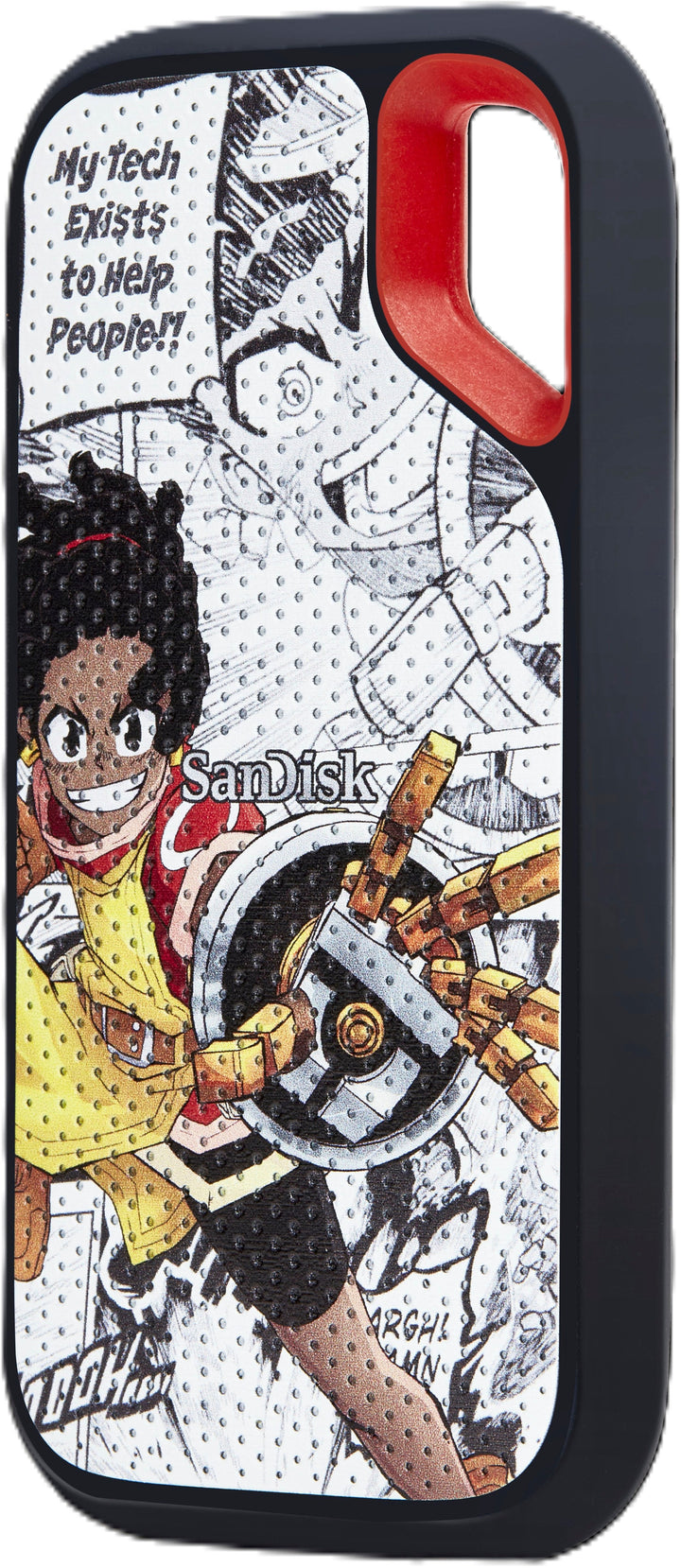 SanDisk - Extreme Portable 1TB External SSD Afrofuturism Edition - Black_8