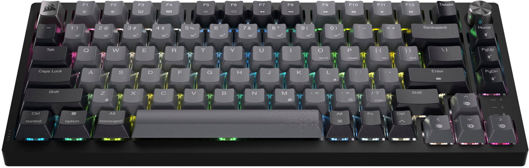 CORSAIR - K65 PLUS WIRELESS 75% RGB Mechanical Gaming Keyboard - Black/Gray_9