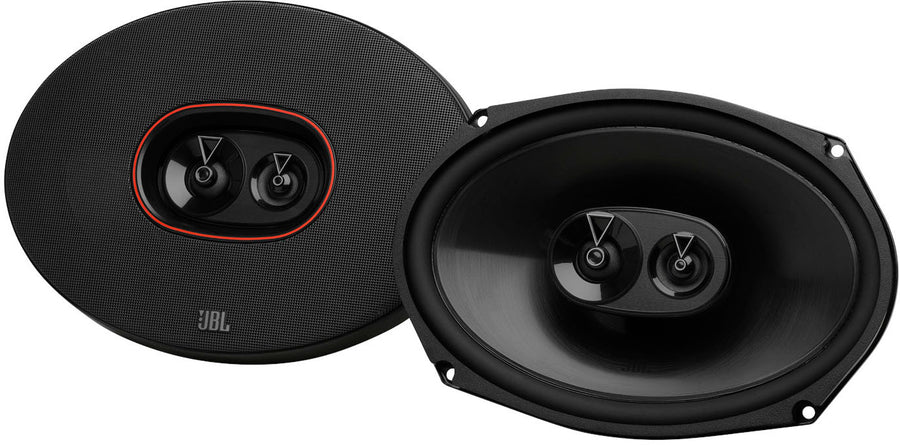 JBL - 6” x 9” Three-way car audio speaker - Black_0